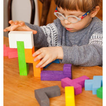 Załaduj obraz do przeglądarki galerii, Bajo: drewniana układanka tetris Pentomino
