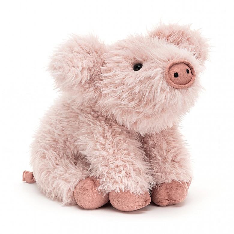 Jellycat: przytulanka pękata świnka Curvie Pig 24 cm