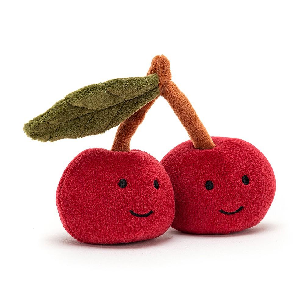 Jellycat: przytulanka wiśnia Fabulous Fruit Cherry 9 cm